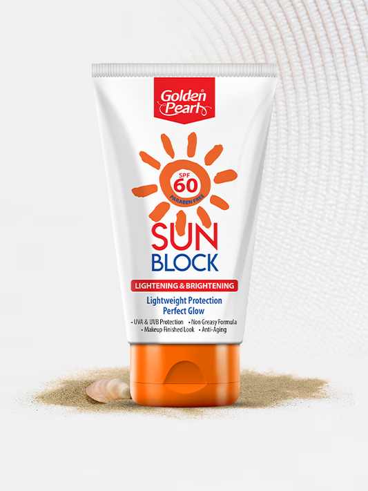 Golden Pearl Sunblock – Lightening & Brightening (SPF 60)