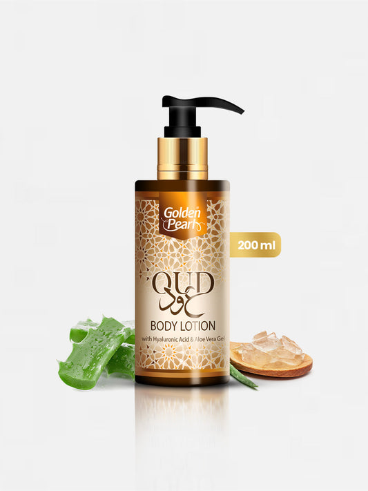 Golden Pearl Oud Body Lotion – SPF 15
