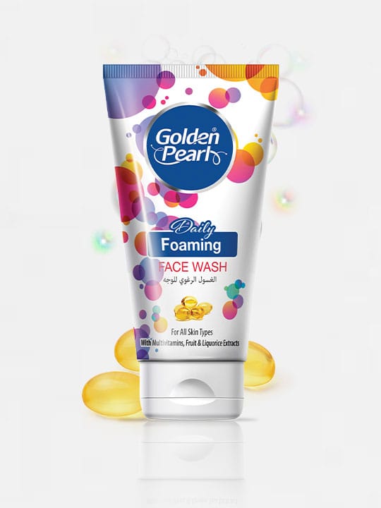 Golden Pearl Daily Foaming Facewash