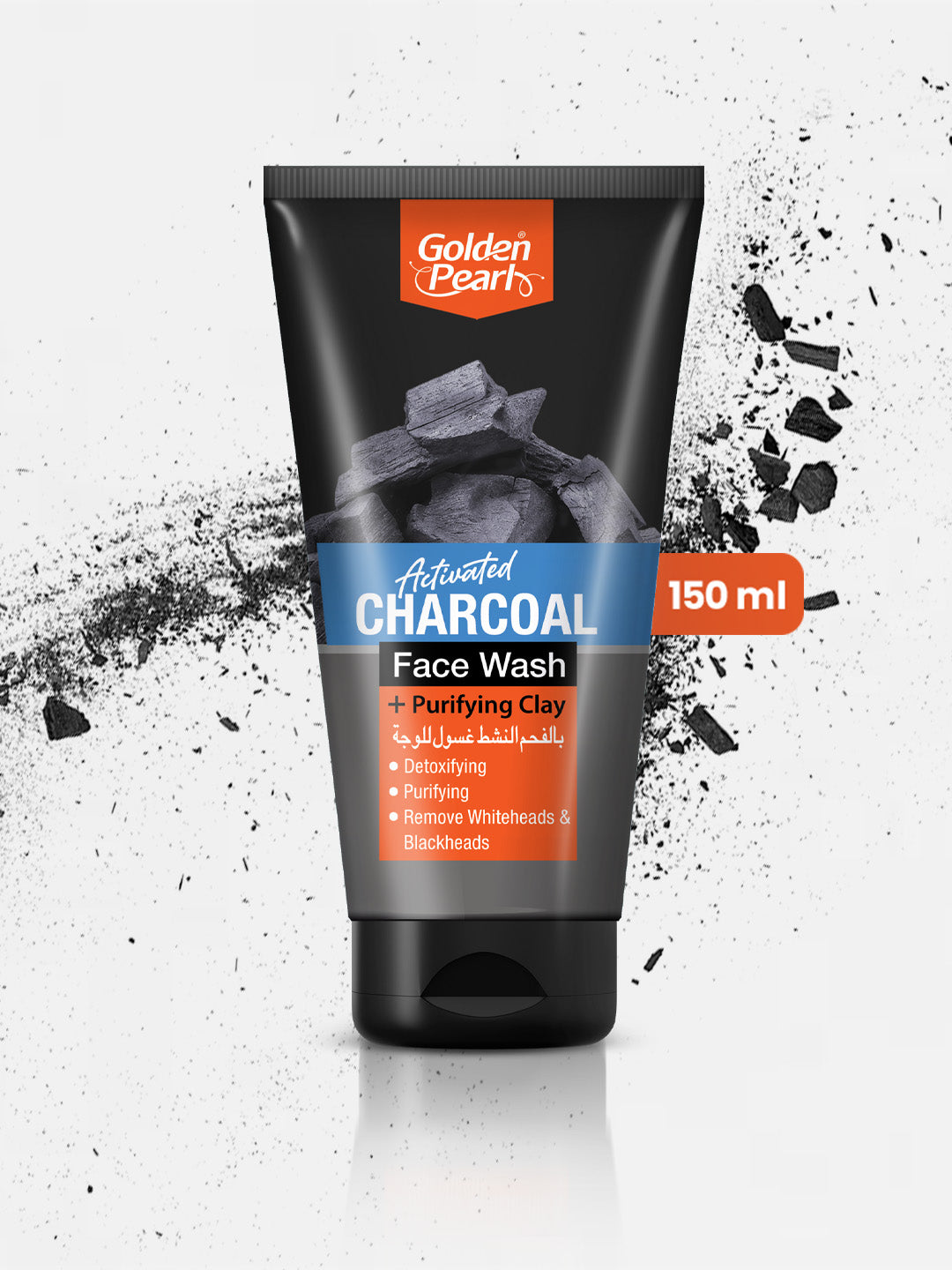 Golden Pearl Activated Charcoal Face Wash for Men