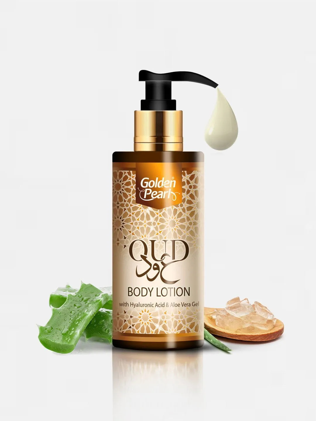 Golden Pearl Oud Body Lotion – SPF 15