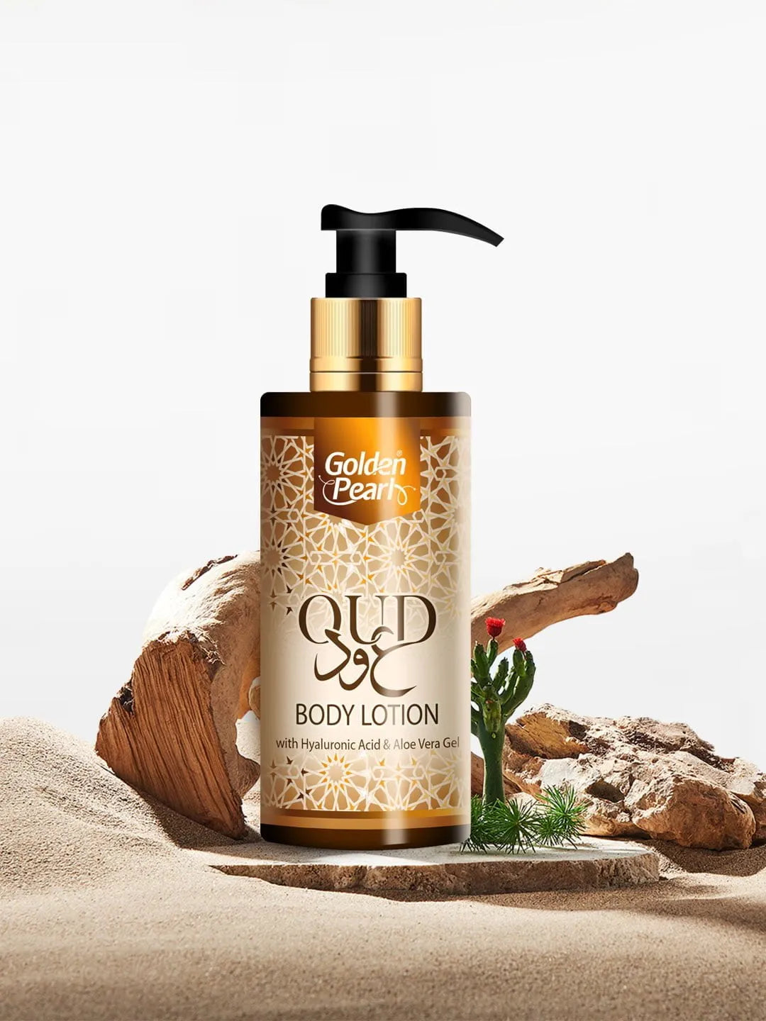 Golden Pearl Oud Body Lotion – SPF 15