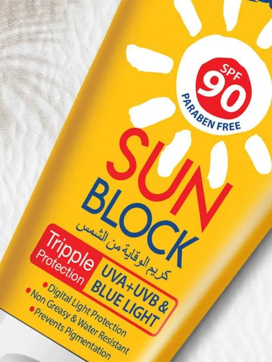 Golden Pearl Sunblock – Ultimate SPF 90 Defense