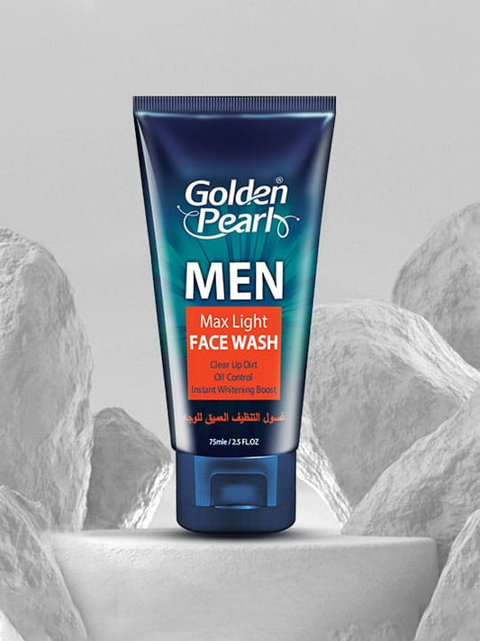 Golden Pearl Men Max Light Facewash