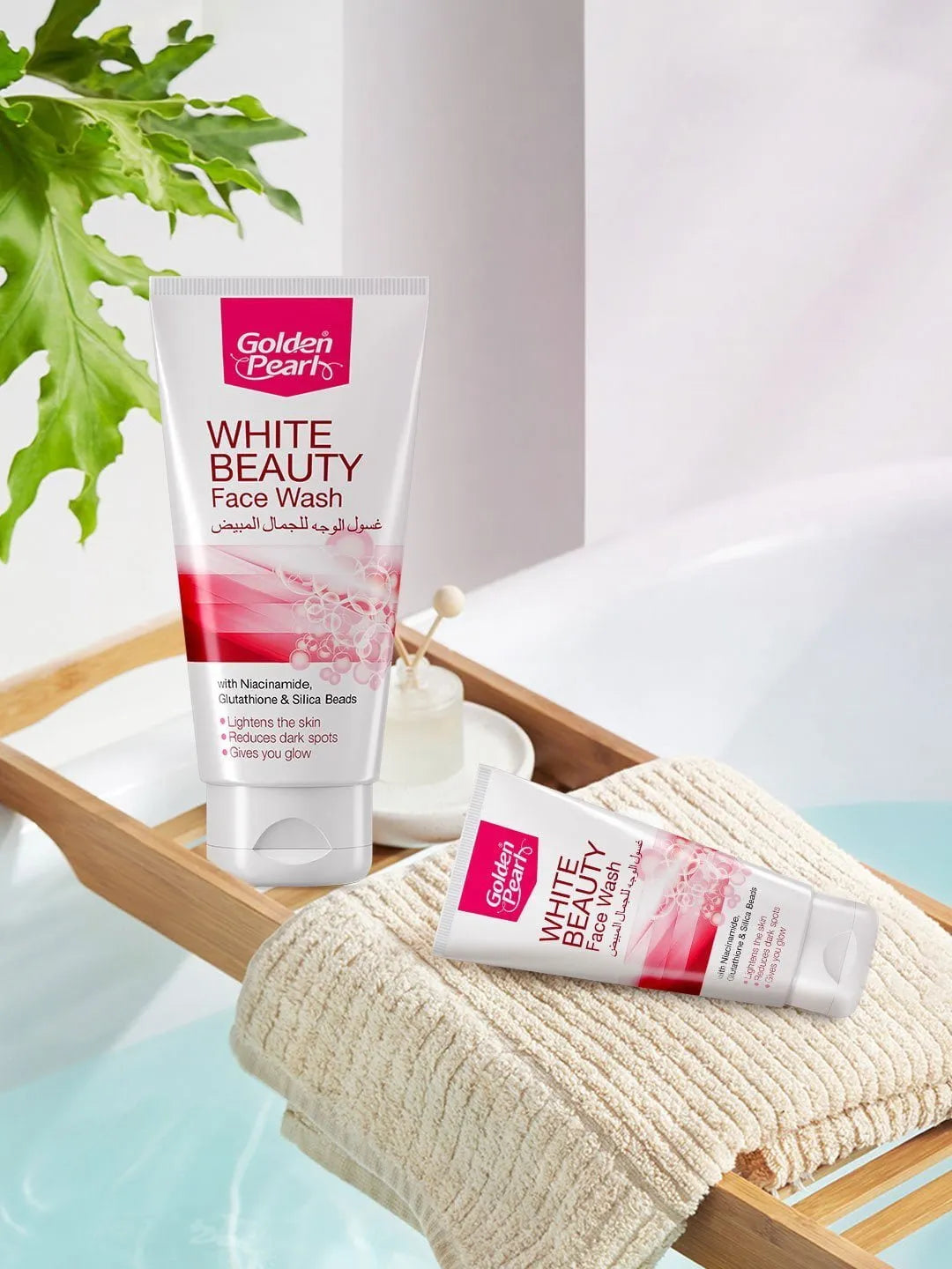 Golden Pearl White Beauty Facewash